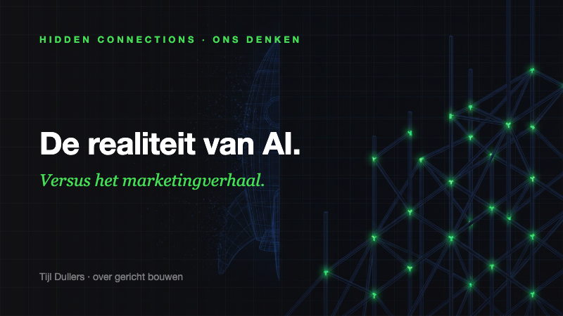 De realiteit van AI versus het marketingverhaal